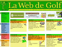 Tablet Screenshot of lawebdegolf.com